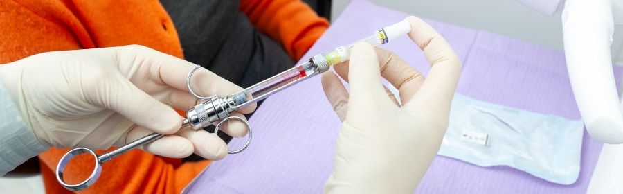 anesthésie dentiste